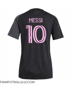 Inter Miami Lionel Messi #10 Tricou Fotbal Replică 2025-26 Femei Deplasare Inter Miami Lionel Messi #10 Tricou Fotbal Replică 2025-26 Femei Deplasare